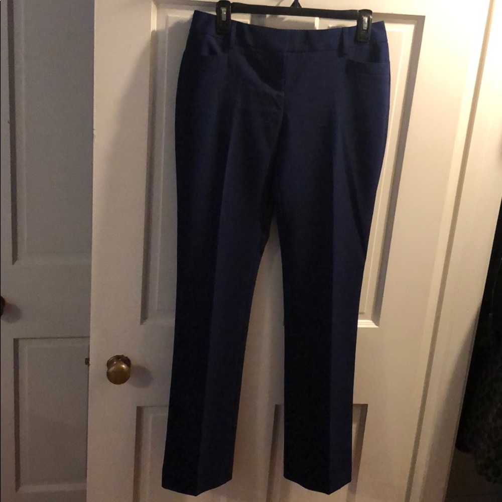Express Columnist navy dress pants